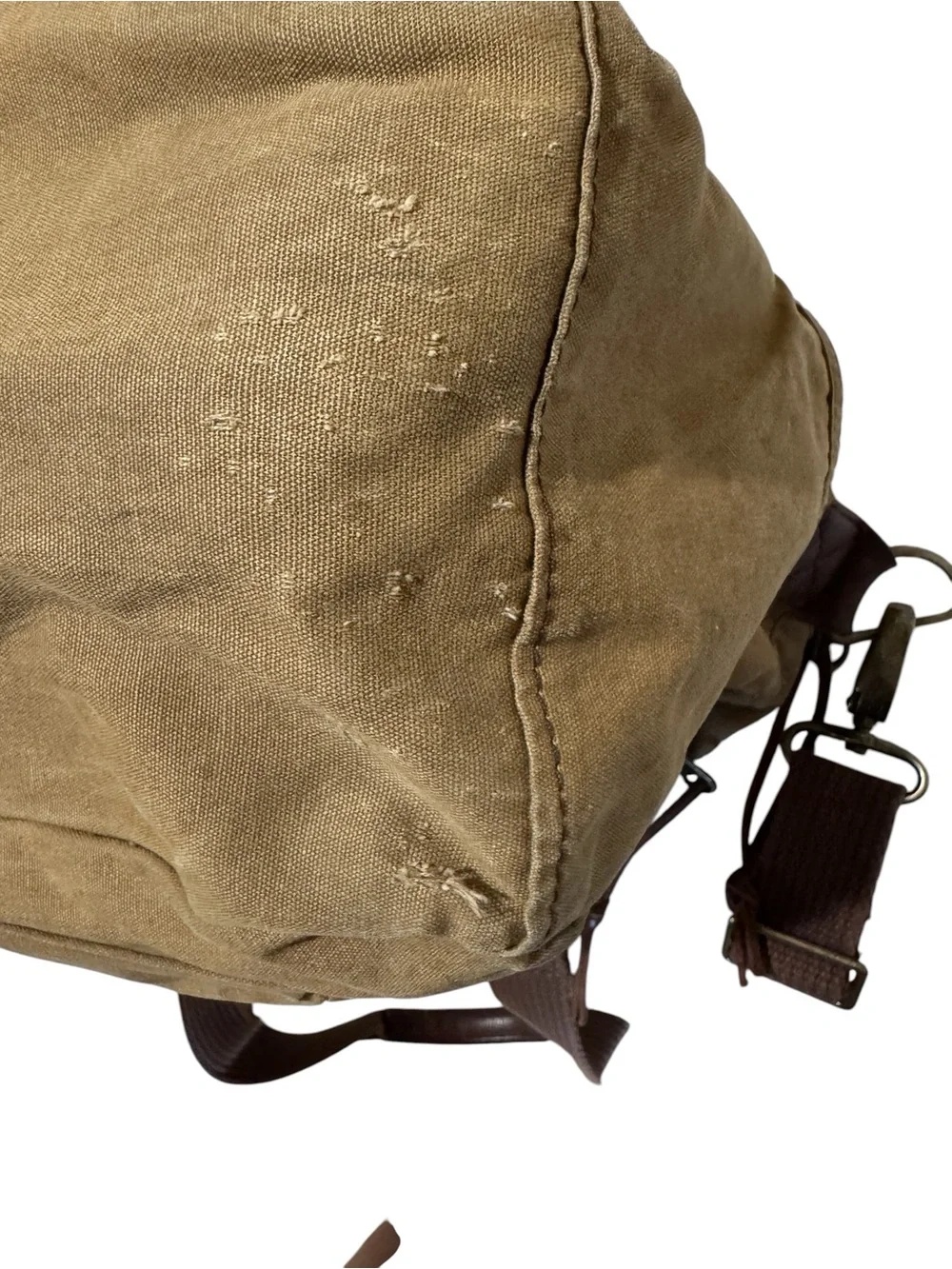 Duluth Trading Company Oil Cloth Messenger Bag
